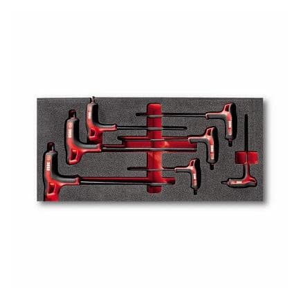 USAG U05190947 - Assortiment de clés mâles coudées avec poignée pour vis TORX®