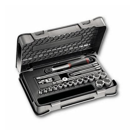 USAG U06050206 - ASSORTIMENT EN COFFRET ABS DE DOUILLES 6 PANS (20 PIÈCES)
