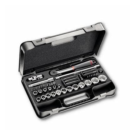 USAG U06070306 - ASSORTIMENT EN COFFRET ABS DE DOUILLES 6 PANS (49 PIÈCES)