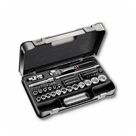USAG U06070308 - ASSORTIMENT EN COFFRET ABS DE DOUILLES 6 PANS (49 PIÈCES)