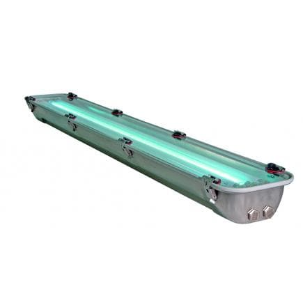 UV CORE - Lampe intérieur/extérieur Fluo IP66 Inox UVì-13