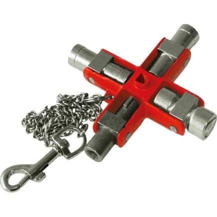 VBW 87172100 - 172 - Clé électrique 9-en-1 pour armoire électrique