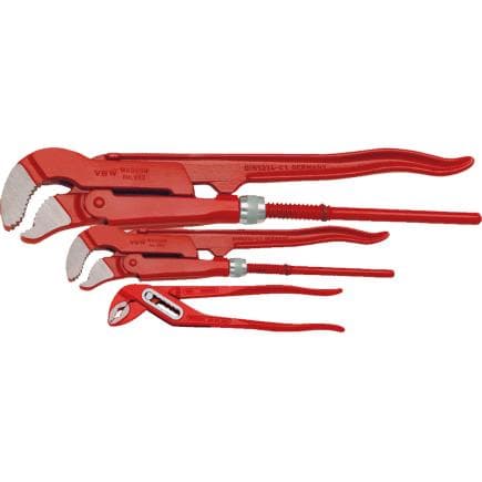 VBW 87991900 - 952/966/3S - Ensemble de clé à tuyau et de pinces réglables (3 pcs.)