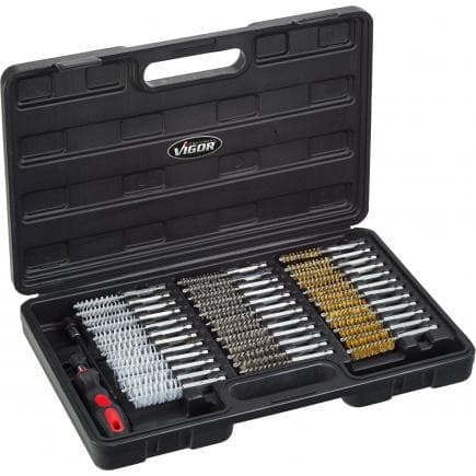 VIGOR V4646 - Jeu de brosses (38 pcs.)
