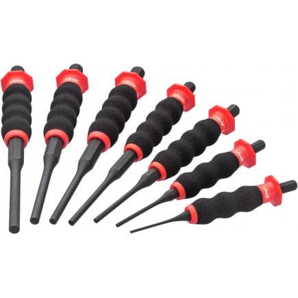 VIGOR V6200 - Jeu de chasse-goupilles (7 pcs.)