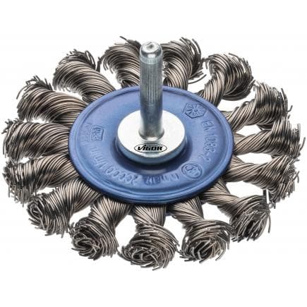 VIGOR V6806 - Brosse circulaire, tressée 75mm