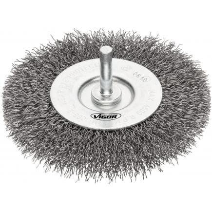 VIGOR V6803-100 - Brosse circulaire 100mm, grossière