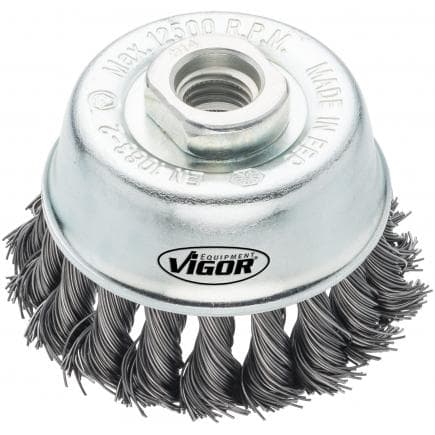 VIGOR V6801-65 - Brosse boisseau 65mm, grossière