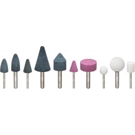 VIGOR V6906-10 - Jeu de pierres d'affûtage (10 pcs.)
