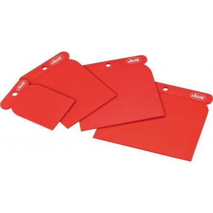 VIGOR V4278 - Jeu de spatules japonaises, matière plastique (4 pcs.)