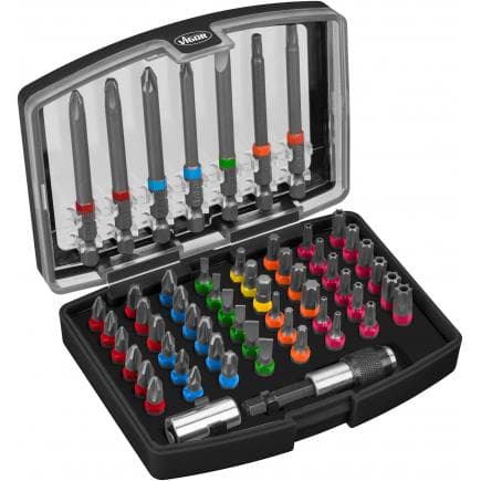 VIGOR V5020 - Jeu d'embouts 1/4" (57 pcs.)