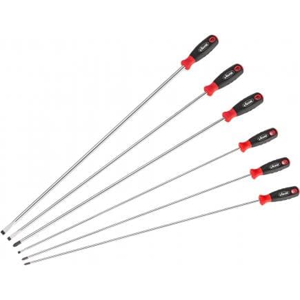VIGOR V4432/6 - Jeu de tournevis, extra-long 600mm