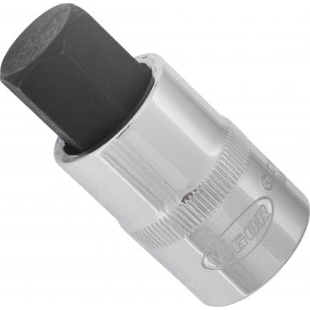 VIGOR V2103 - Douille mâle à 6 pans intérieurs 1/2"