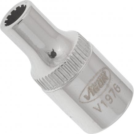 VIGOR V1986 - Douille à profil de multifonction 1/4"