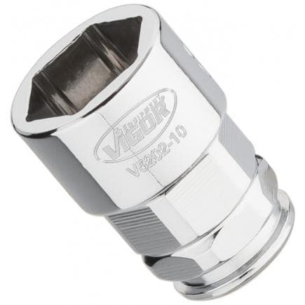 VIGOR V5202-11 - Douille à 6 pans, extra plate 1/4"