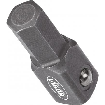 VIGOR V3652N - Adaptateur d'embout-tournevis (bit) 5/16"-3/8" 30mm