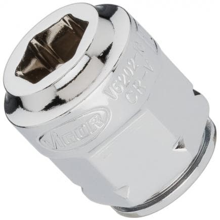 VIGOR V6202-11 - Douilles hexagonales 3/8", super plates