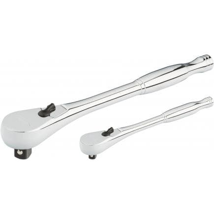 VIGOR V4950-S - Jeu de cliquets réversibles à dents fines 1/4"-1/2" (2 pcs.)