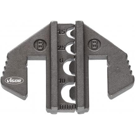 VIGOR V2499-B - Mâchoire B pour les cosses de câbles fermées et non isolées
