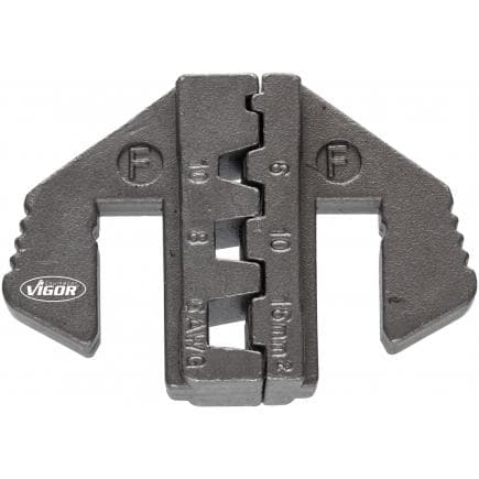 VIGOR V2499-F - Mâchoire F pour les embouts de câbles au-dessus de 6,0 mm2
