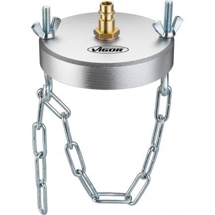 VIGOR V4381-4 - Adaptateur universel avec fixation par chaîne pour systèmes d'entretien des freins