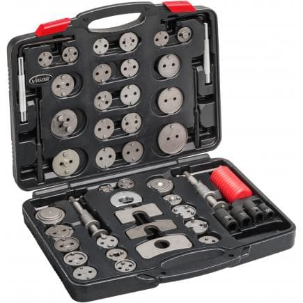 VIGOR V3760N - Jeu d'outils pour pistons de freins (50 pcs.)