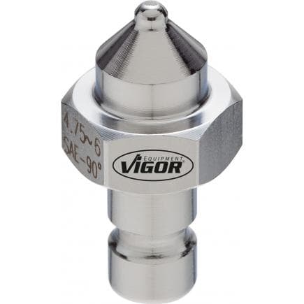 VIGOR V2558 - Pièce de pressage 90° DIN / SAE / V2558 / 4.75 - 6