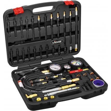 VIGOR V4461 - Jeu de testeurs de perte de compression et de pression (48 pcs.)