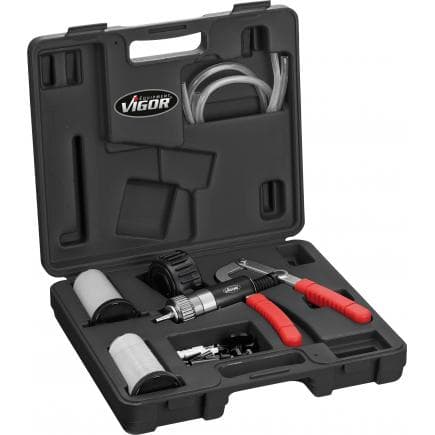 VIGOR V4325 - Jeu de pompes à vide et de refoulement (28 pcs.)