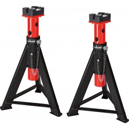 VIGOR V2648 - Jeu de cric chandelles 6 tonnes (2 pcs.)