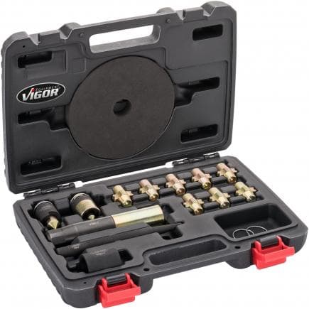 VIGOR V7001 - Kit de démontage de blocage de jante universel (13 pcs.)