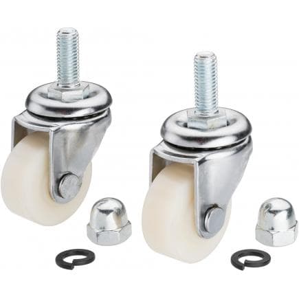 VIGOR V2632 - Roulette pivotante (la paire) pour cric de service hydraulique en aluminium V2481
