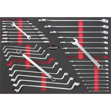 VIGOR V6643 - Jeu de clés (36 pcs)