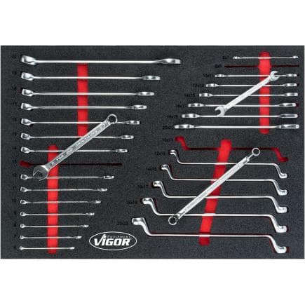 VIGOR V6726 - Jeu de clés (29 pcs)