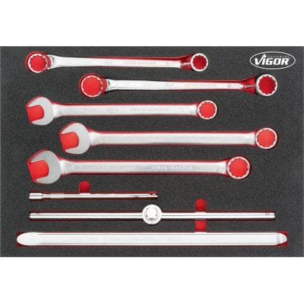 VIGOR V6820 - Jeu de clés mixtes pour VW et AUDI (8 pcs.)