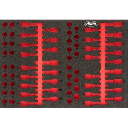 VIGOR V4752 - Garniture en mousse souple, vide