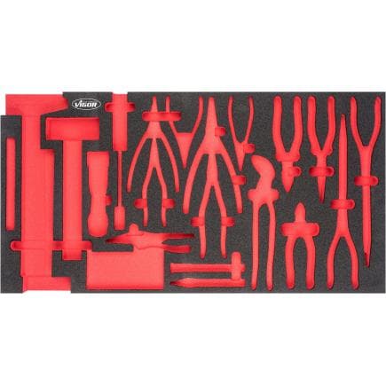 VIGOR V5638-L - Garniture en mousse souple pour V5638, vide