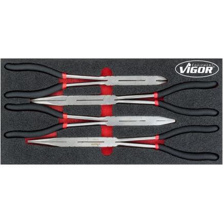 VIGOR V4995 - Jeu de pinces à double joint (4 pcs.)