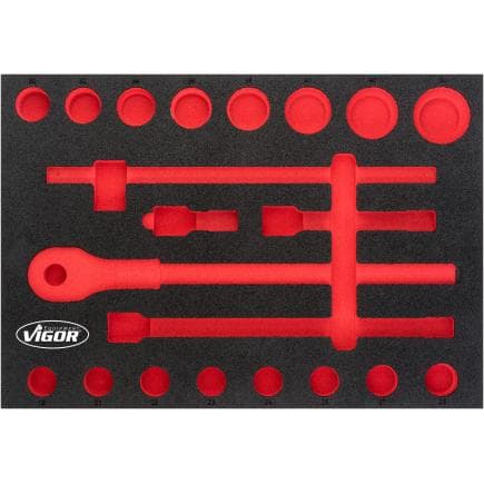 VIGOR V5109-L - Garniture en mousse souple pour V5109 (vide)