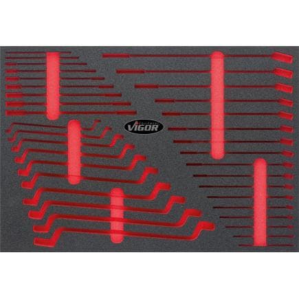 VIGOR V6643-L - Garniture en mousse souple pour V6643 (vide)