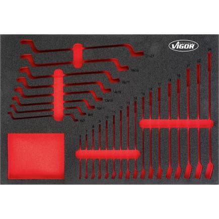 VIGOR V6649-L - Garniture en mousse souple pour V6649 (vide)