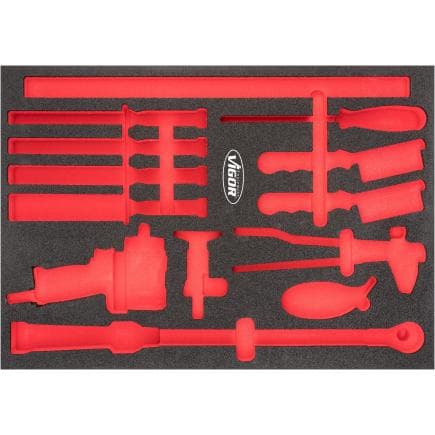 VIGOR V6812-L - Garniture en mousse souple pour V6812 (vide)