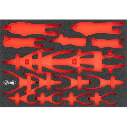 VIGOR V6816N-L - Garniture en mousse souple pour V6816N (vide)