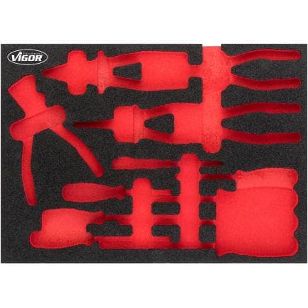 VIGOR V5087-L - Garniture en mousse souple pour V5087 (vide)