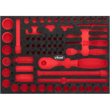 VIGOR V5103-L - Garniture en mousse souple pour V5103 (vide)