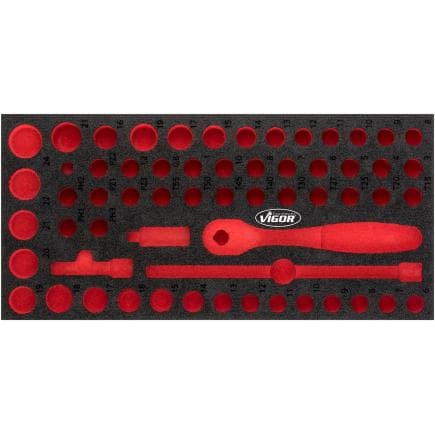 VIGOR V4973-L - Garniture en mousse souple pour V4973 (vide)
