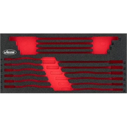 VIGOR V4987-L - Garniture en mousse souple pour V4987 (vide)