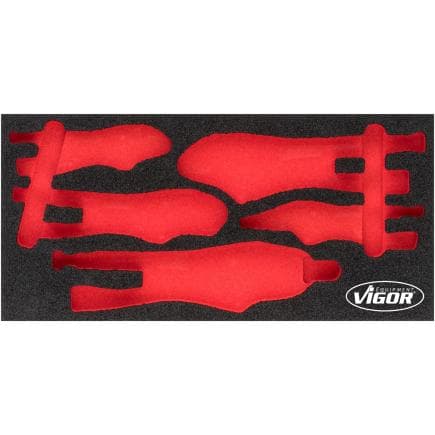VIGOR V5004-L - Garniture en mousse souple pour V5004 (vide)