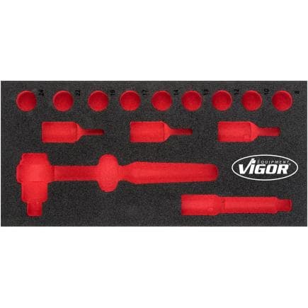 VIGOR V5011-L - Garniture en mousse souple pour V5011 (vide)