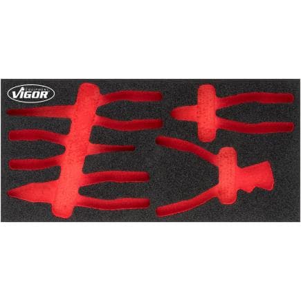 VIGOR V5015-L - Garniture en mousse souple pour V5015 (vide)